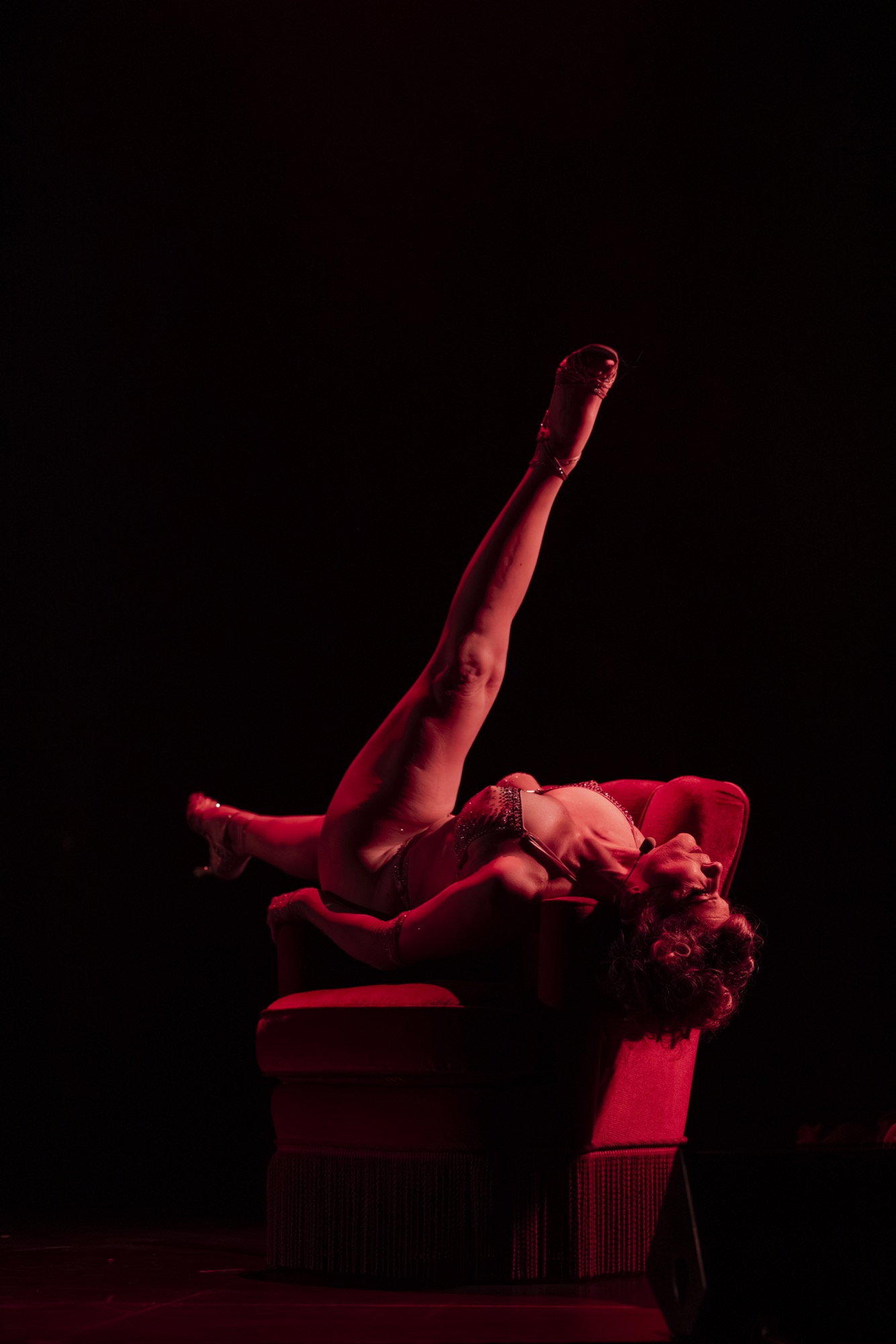 Duo de danseuses au sol
